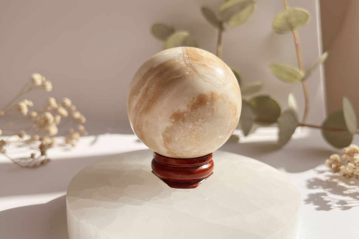 Caribbean Calcite Sphere
