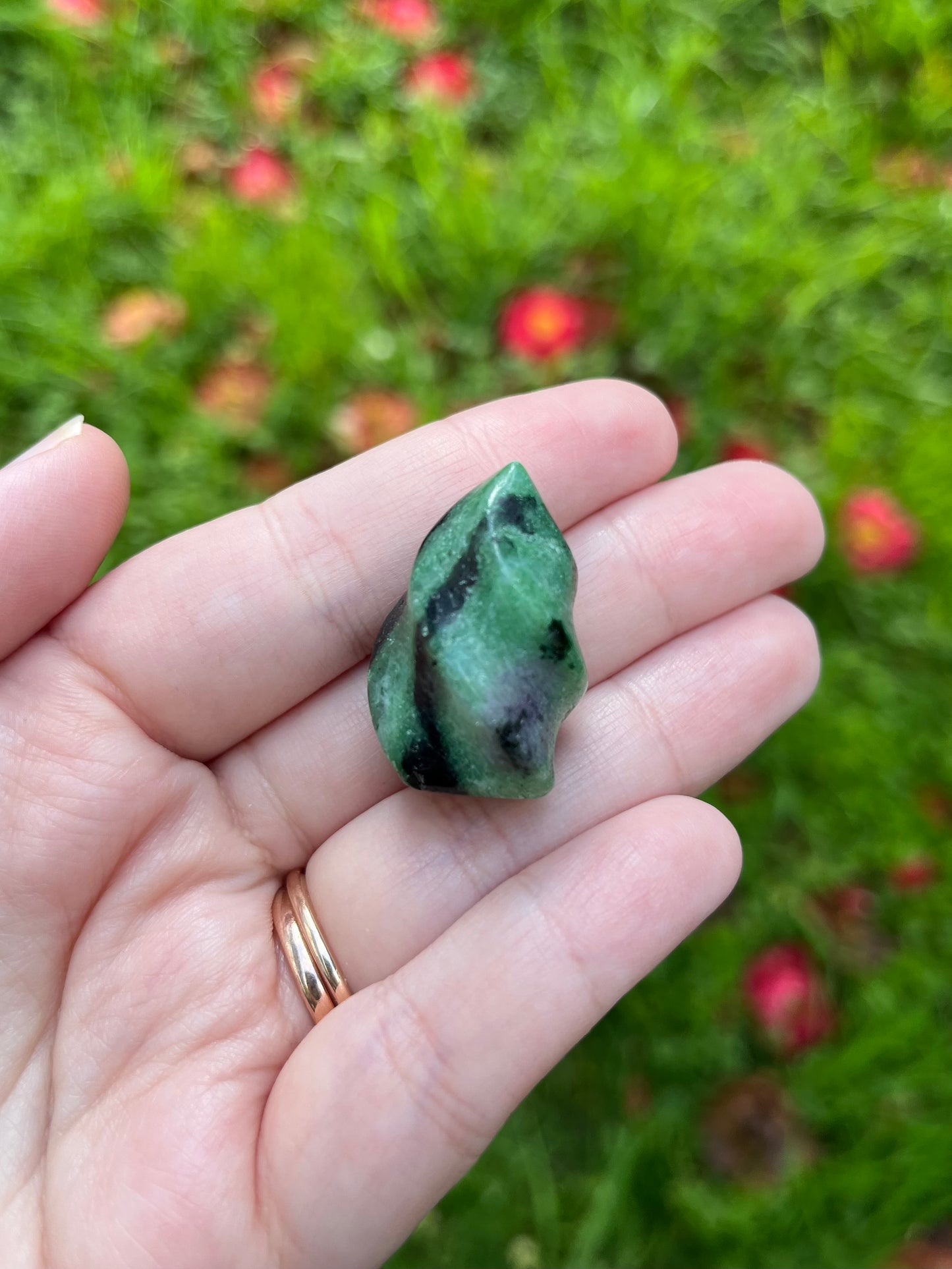 Ruby Zoisite Flame