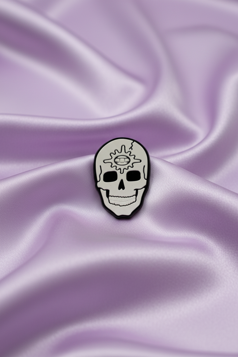 Mystic Skull Croc Charm