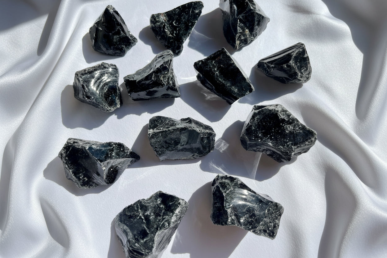 Black Obsidian - Rough