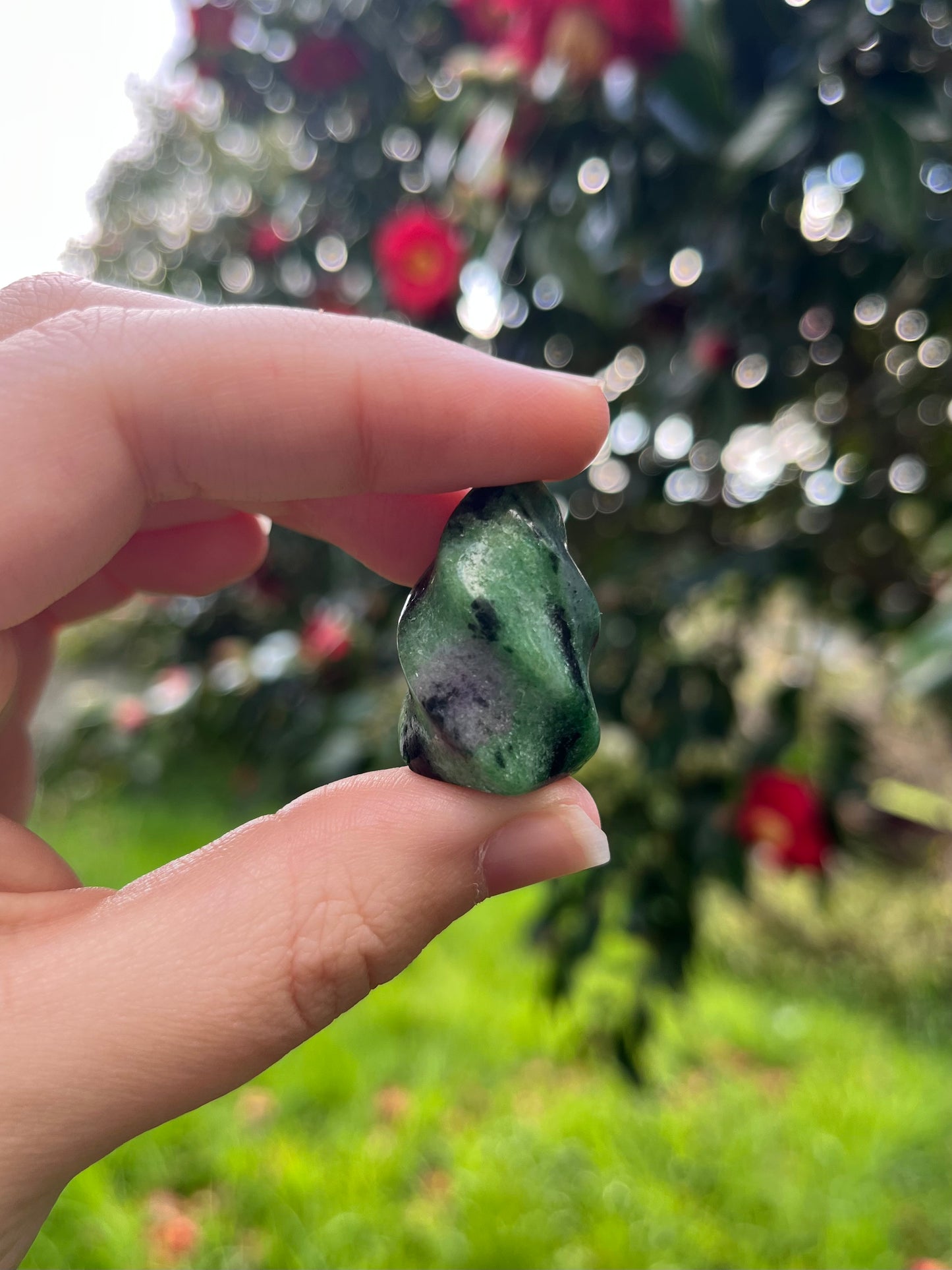 Ruby Zoisite Flame