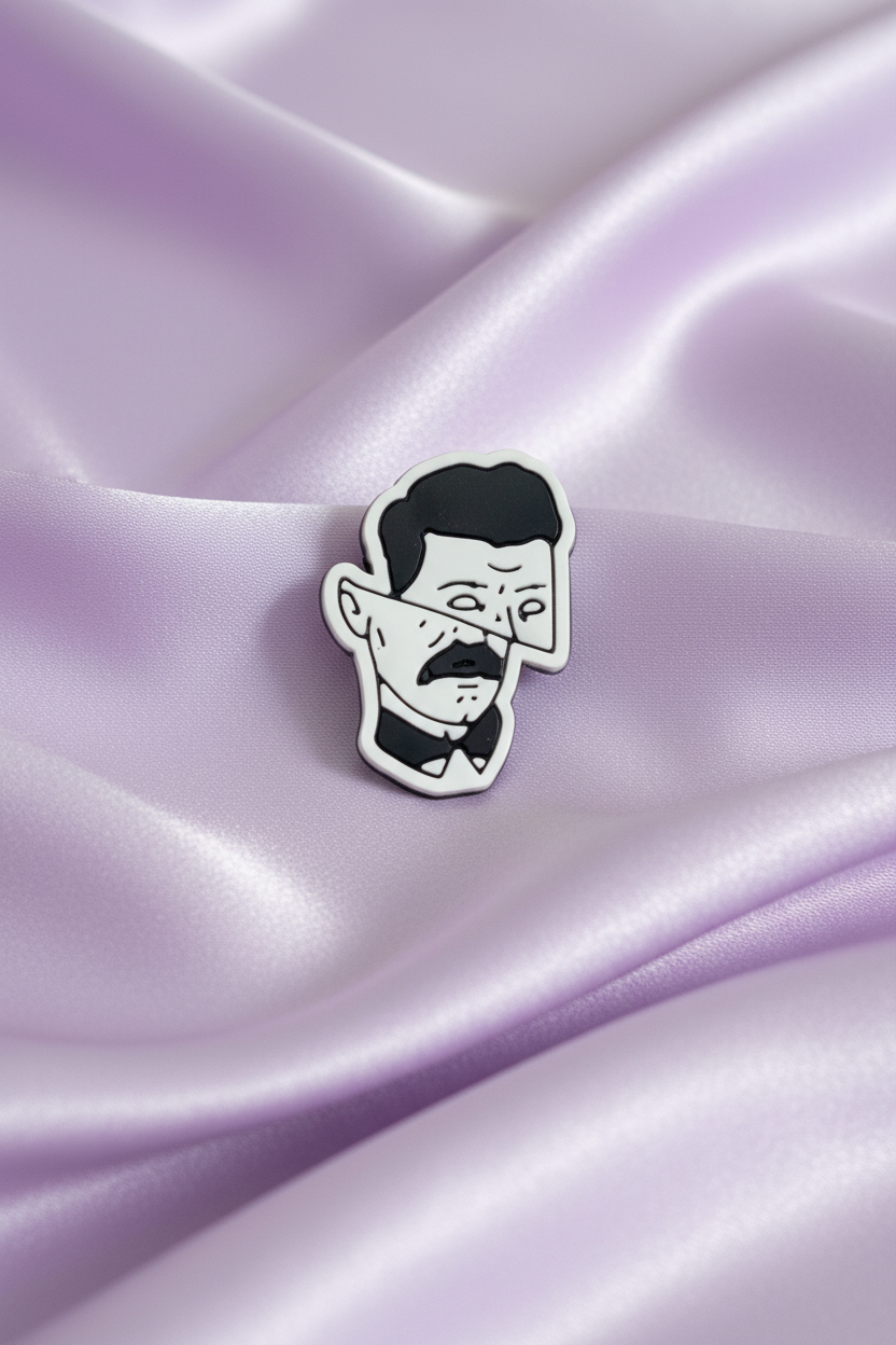 Mr Double Take Croc Charm
