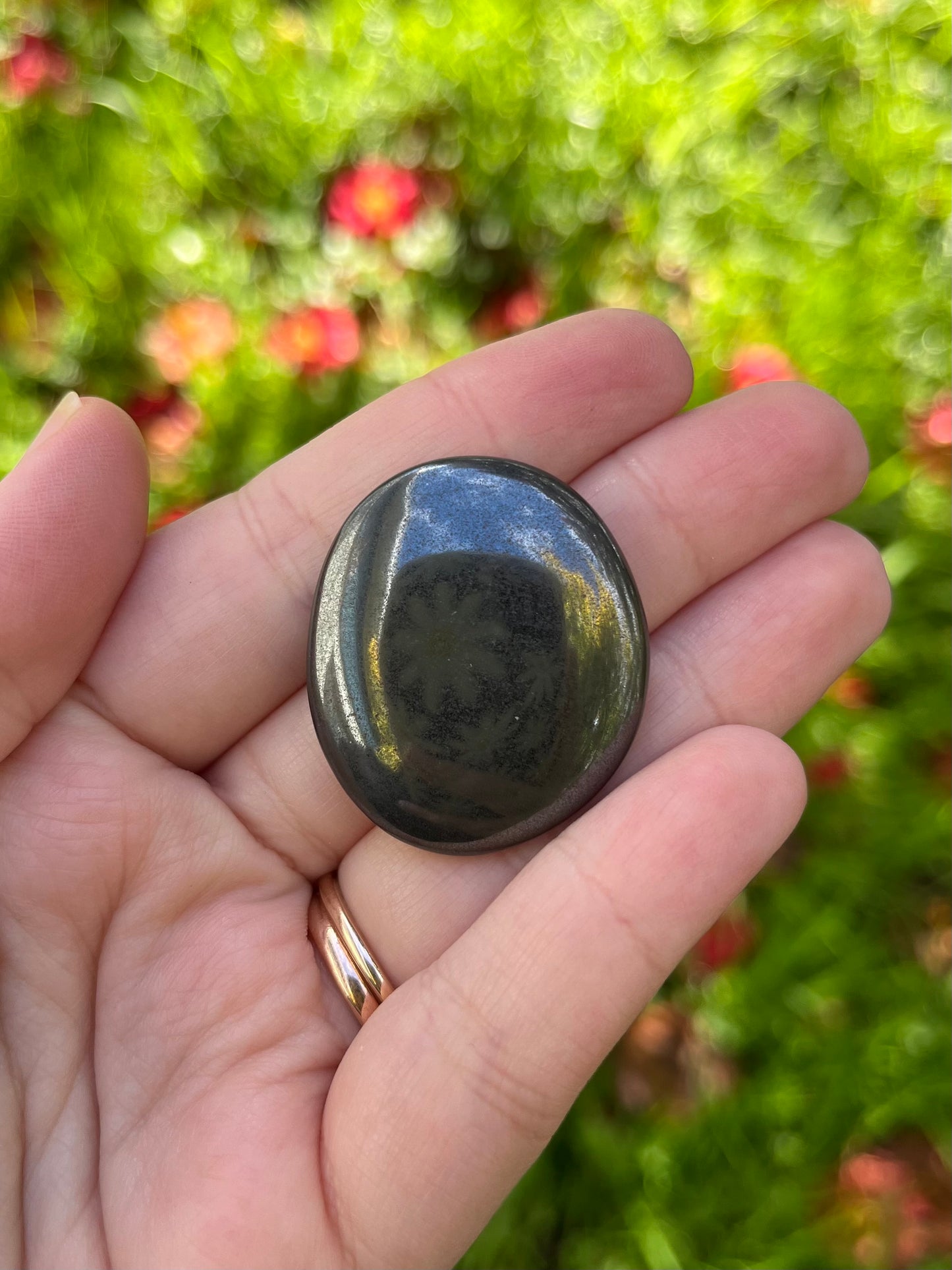 Hematite Flat Stone #1