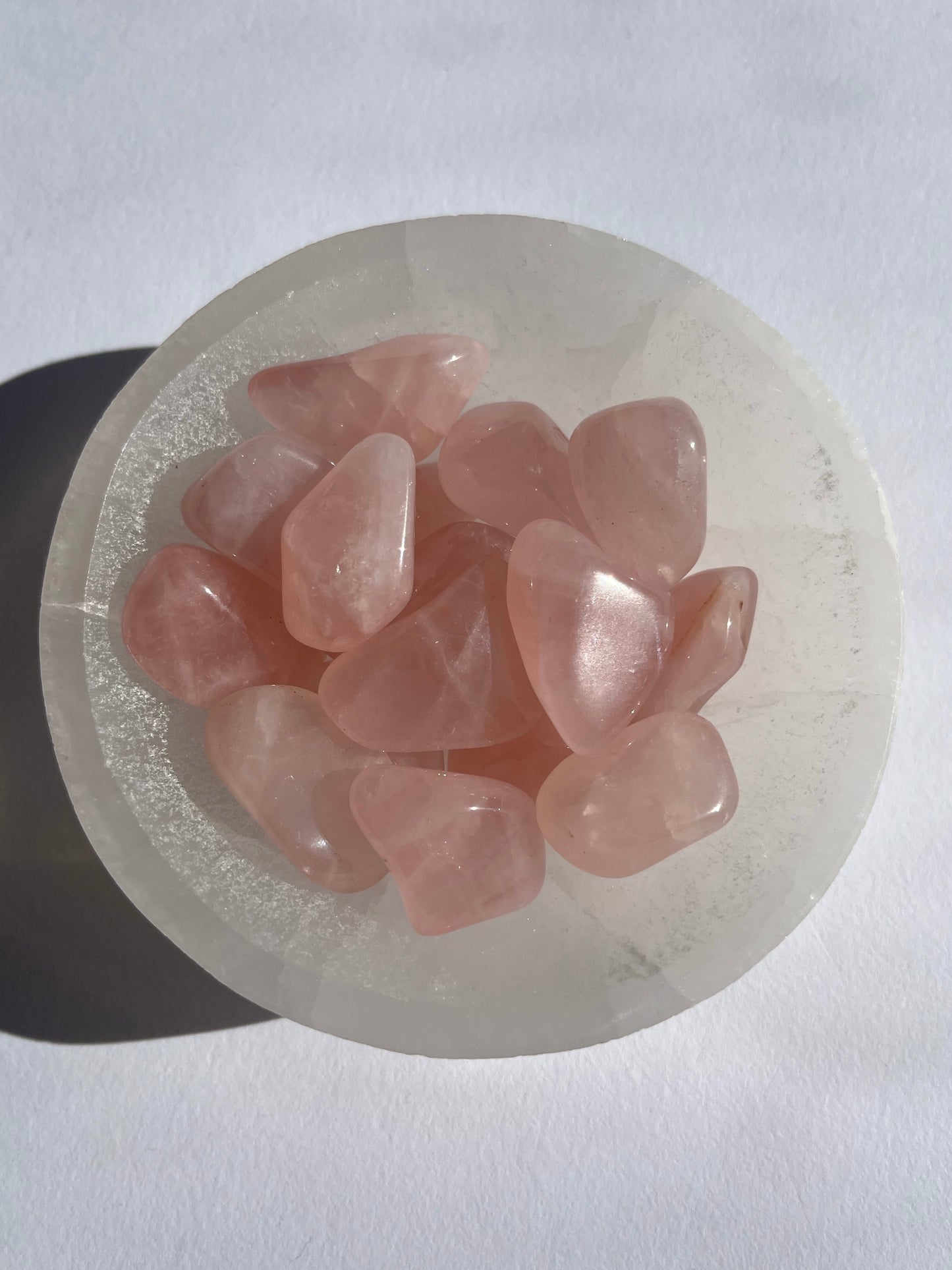 Rose Quartz Tumbled Stone