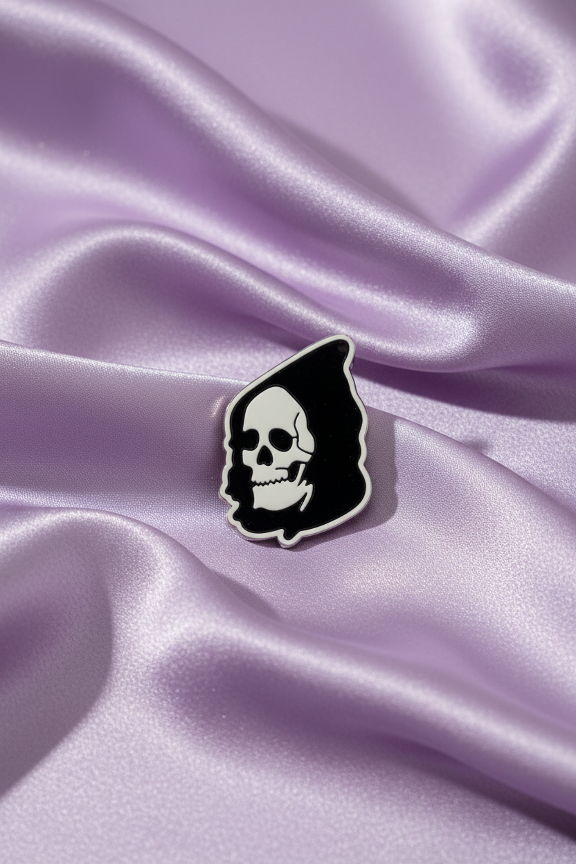 Grim Reaper Croc Charm