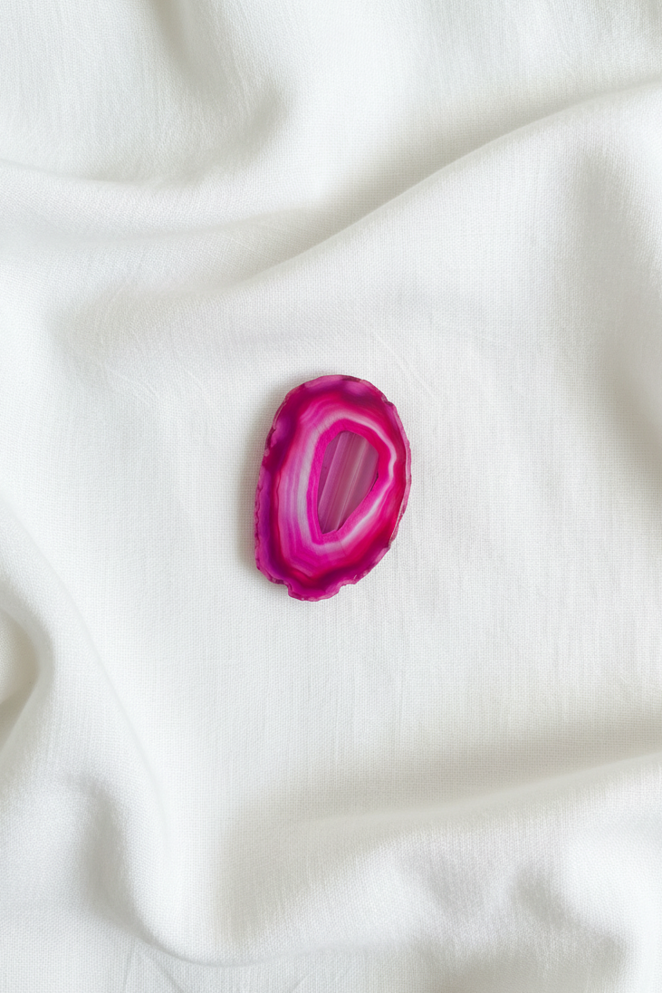 Pink Agate Slice #2