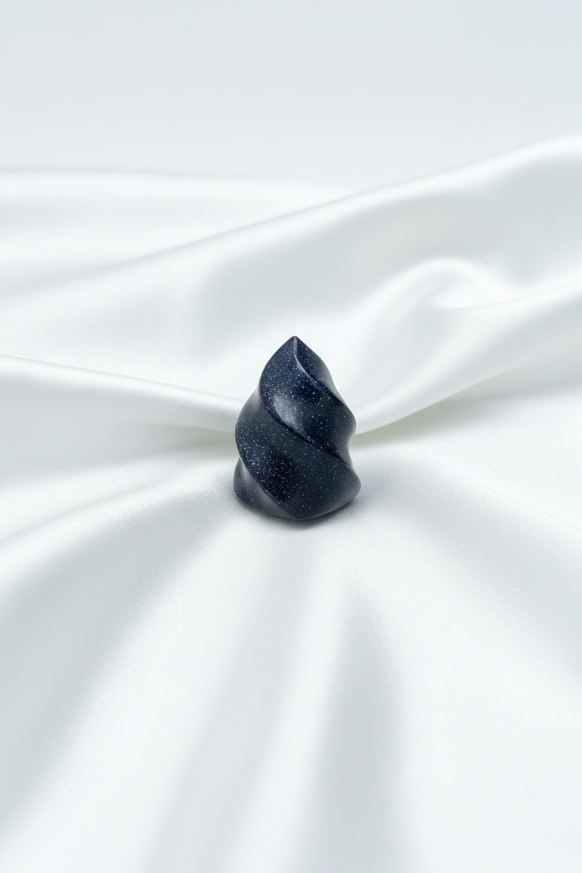 Blue Goldstone Mini Flame