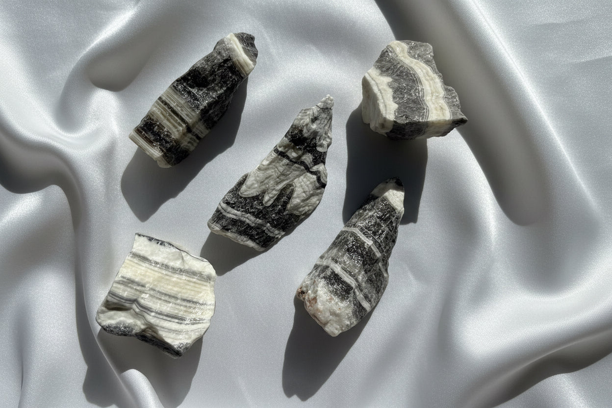 Zebra Calcite - Rough