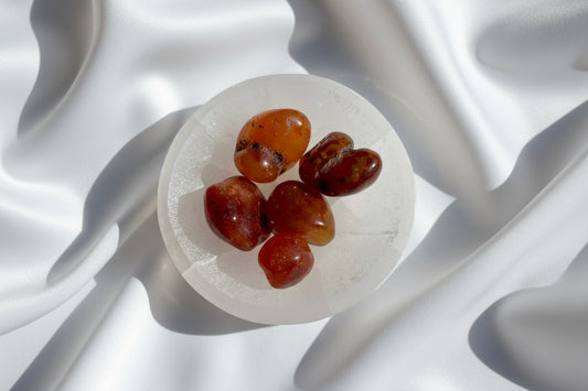Carnelian Agate Tumbled Stone
