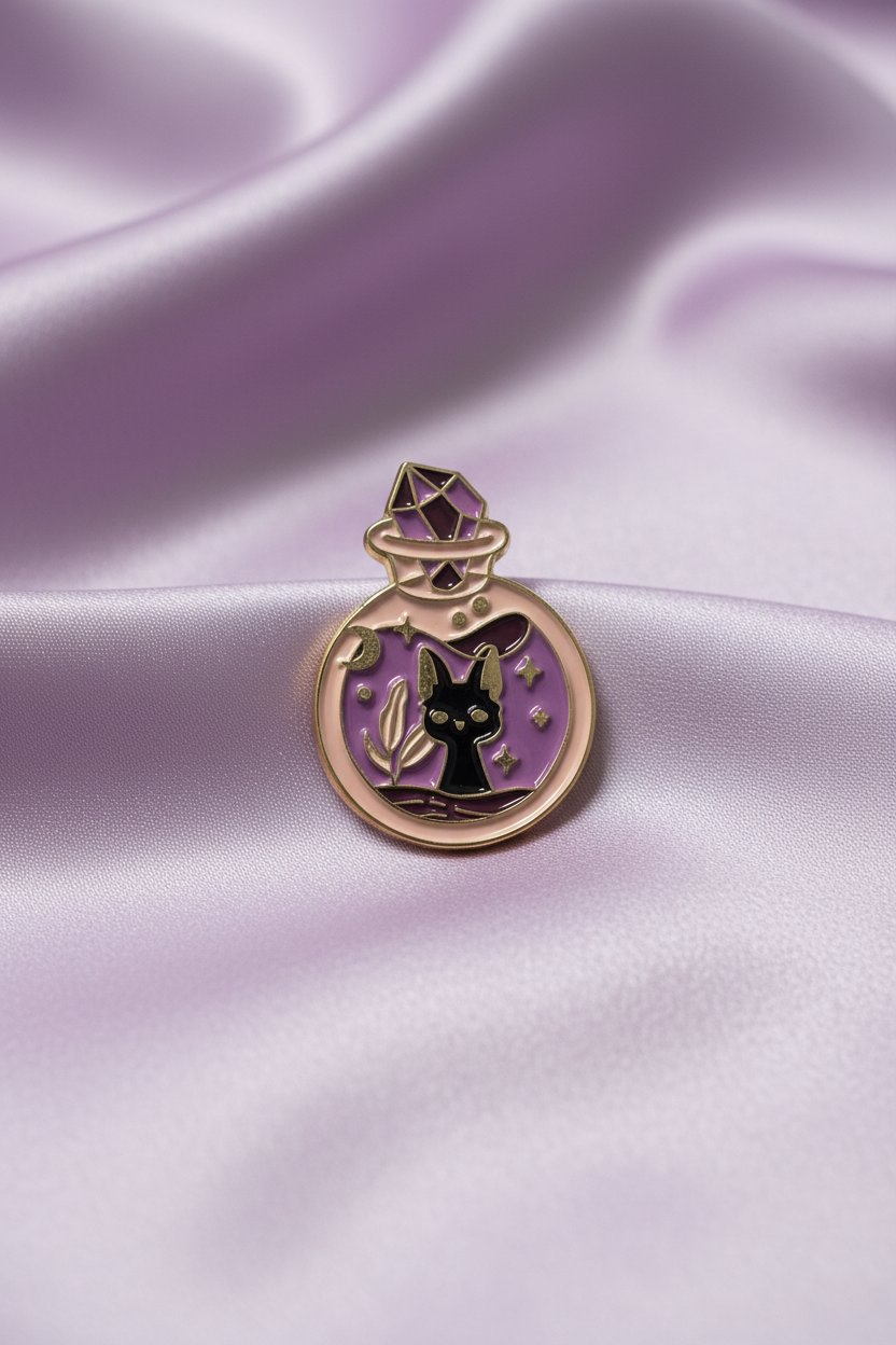 Purrfect Potion Pin