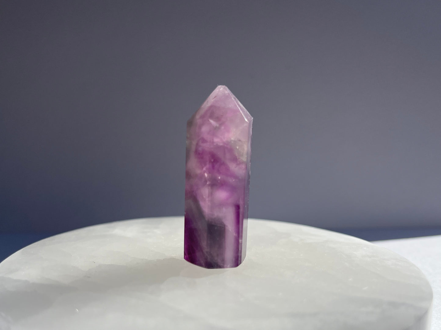 Rainbow Fluorite Mini Point