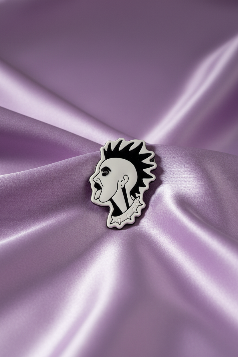 Punk Rock Croc Charm