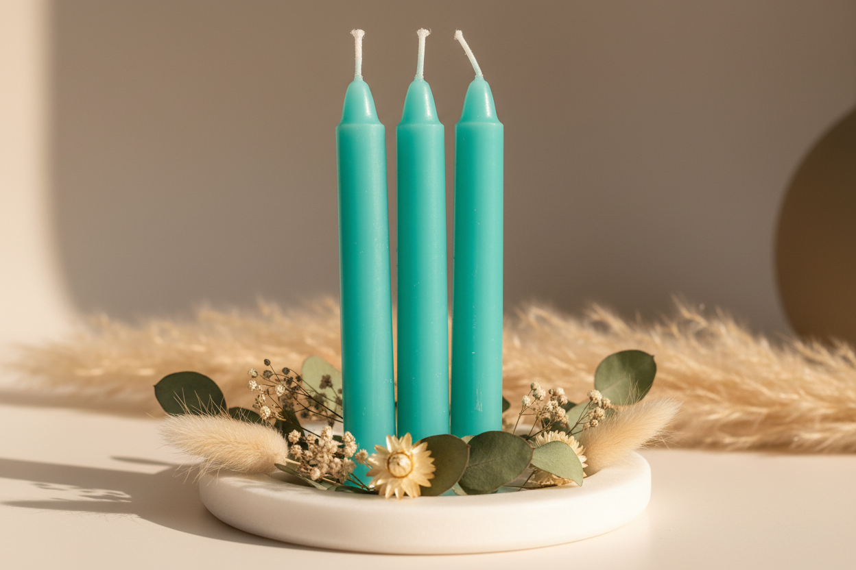 Green Spell Candle