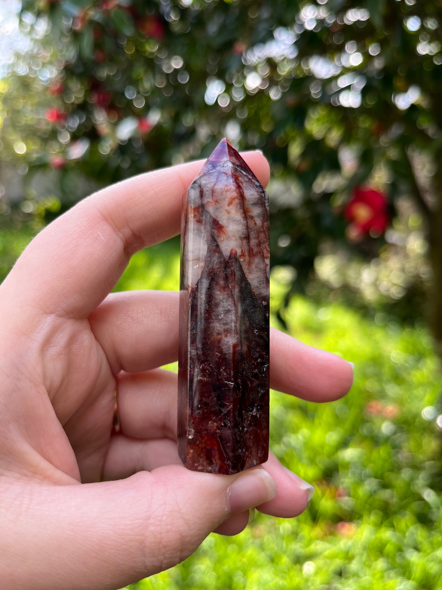 Fire Quartz Point