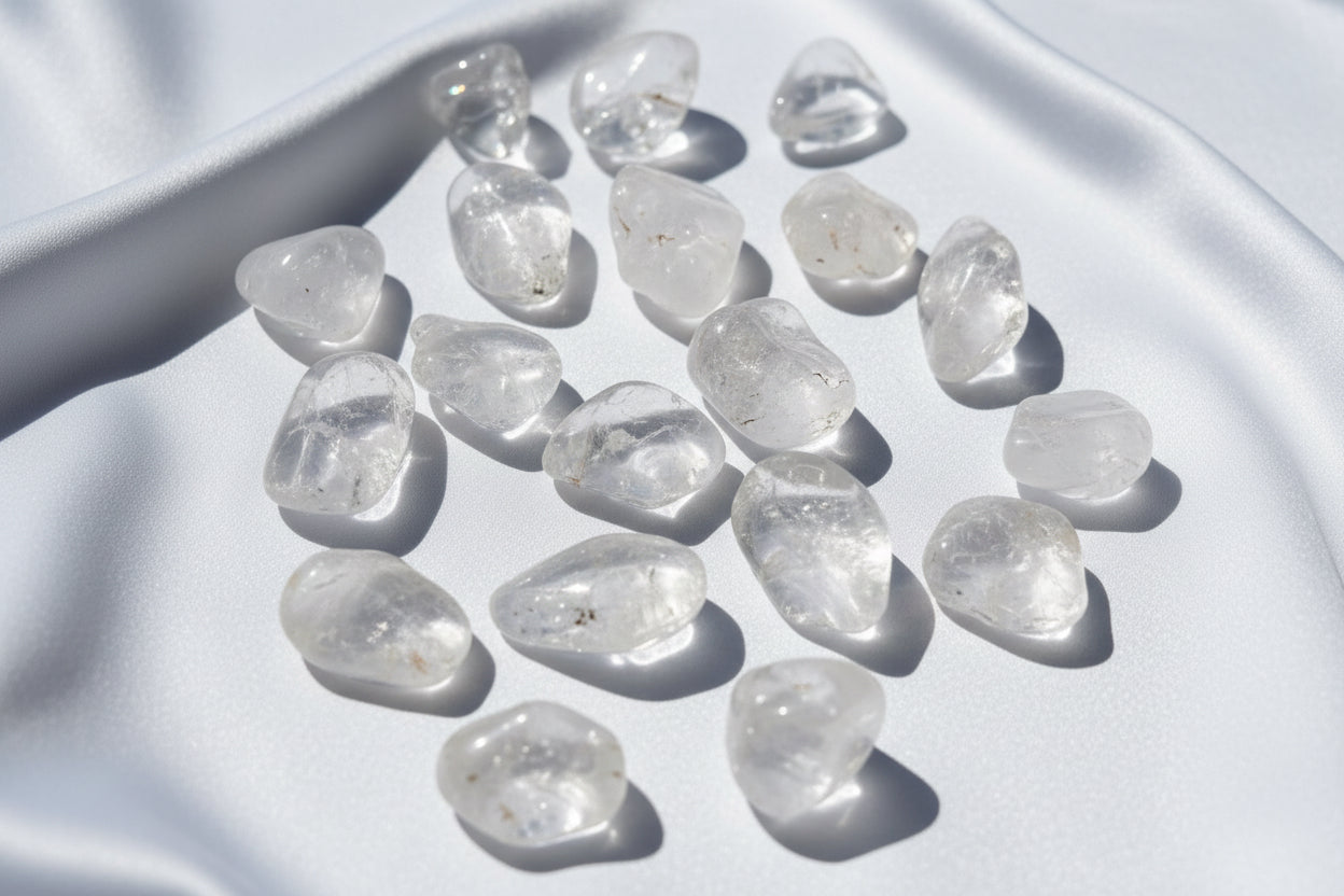 Clear Quartz crystal Tumbled Stone for healing nz