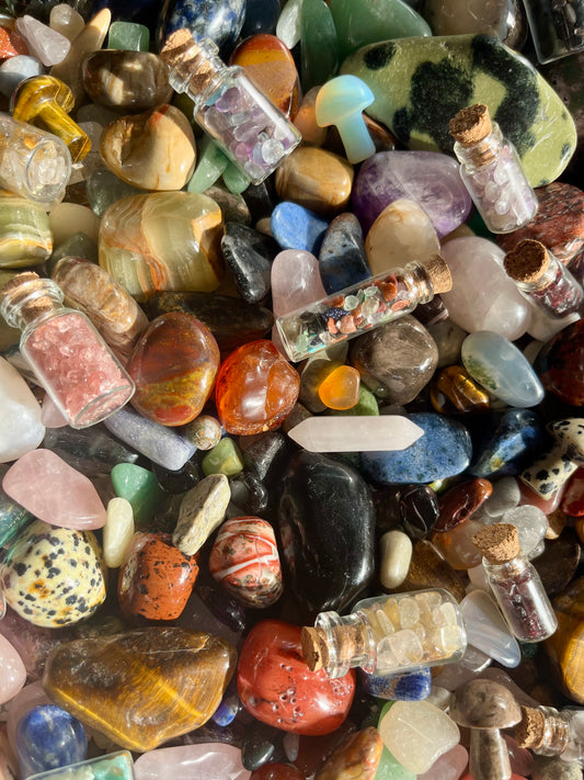Crystal Confetti NZ Tumbled stones and mixed lots