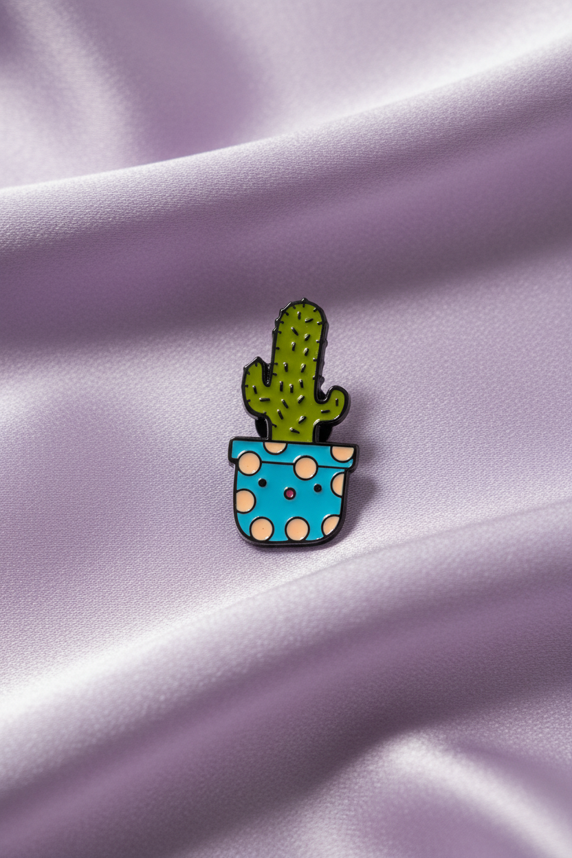 Spotty Cactus Pin