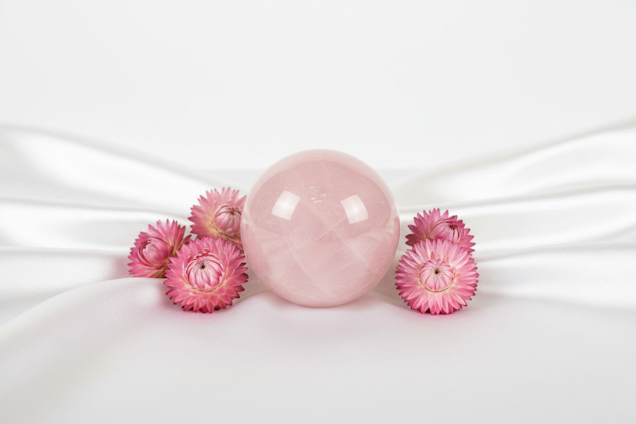 Rose Quartz Sphere