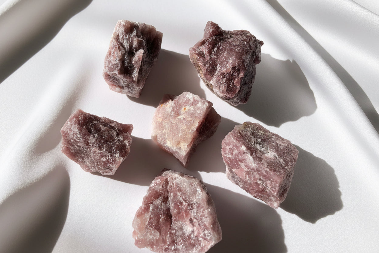 Strawberry Quartz - Rough