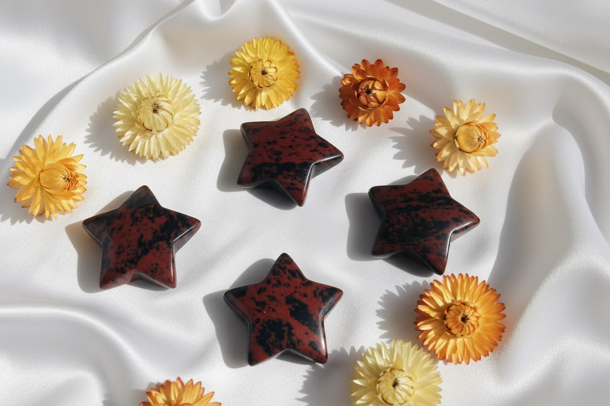 Mahogany Obsidian Star