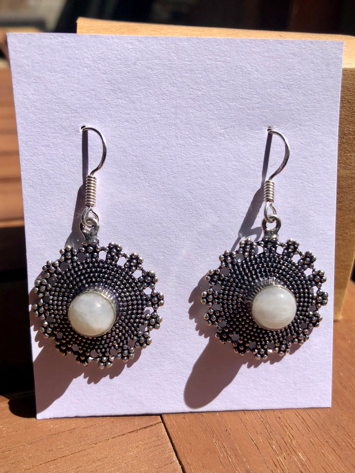 Moonstone Earrings