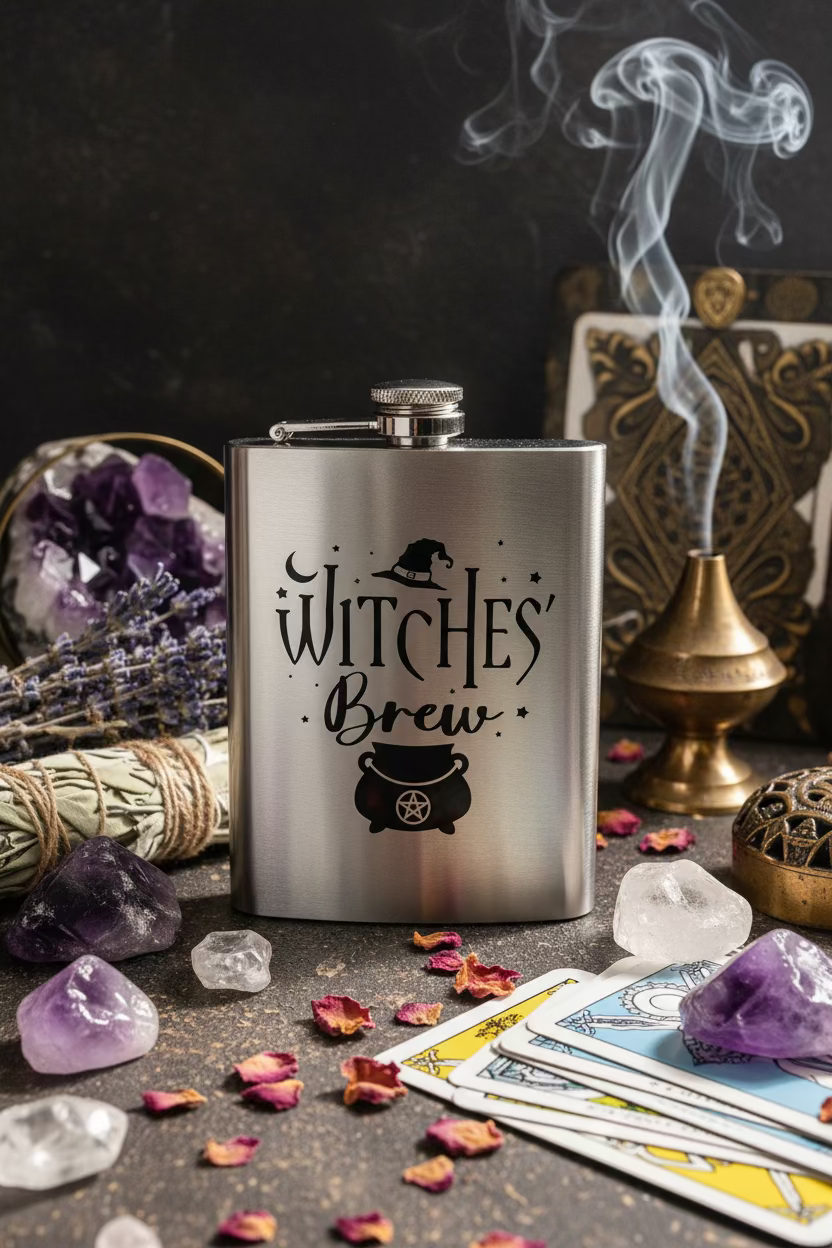 Witches Brew Flask