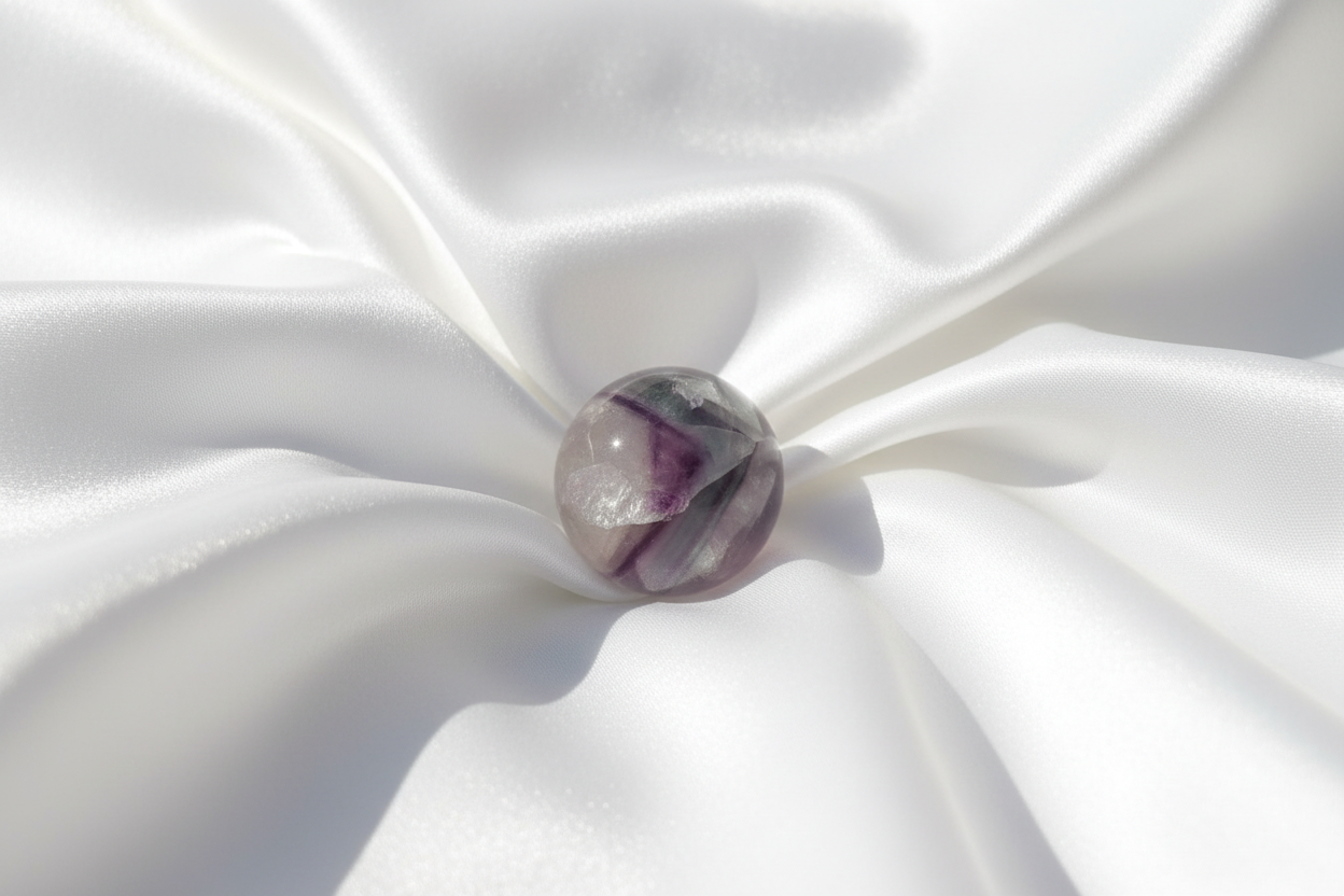 Rainbow Fluorite Sphere