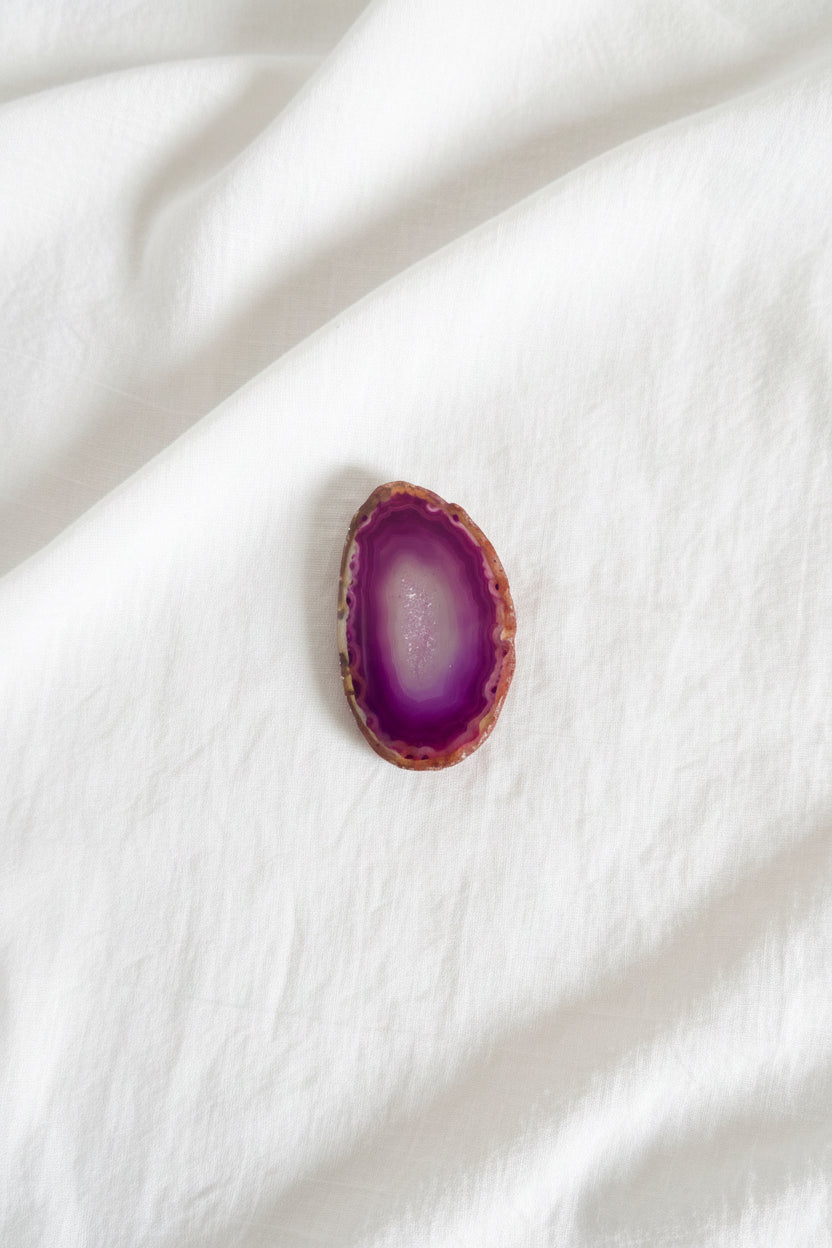 Purple Agate Slice #2