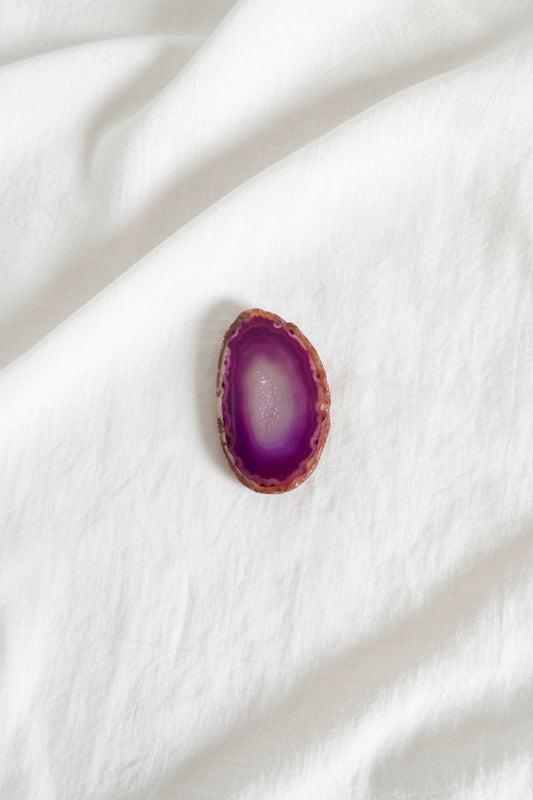 Purple Agate Slice #2