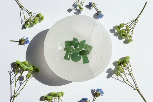 Green Aventurine Mini Mushroom