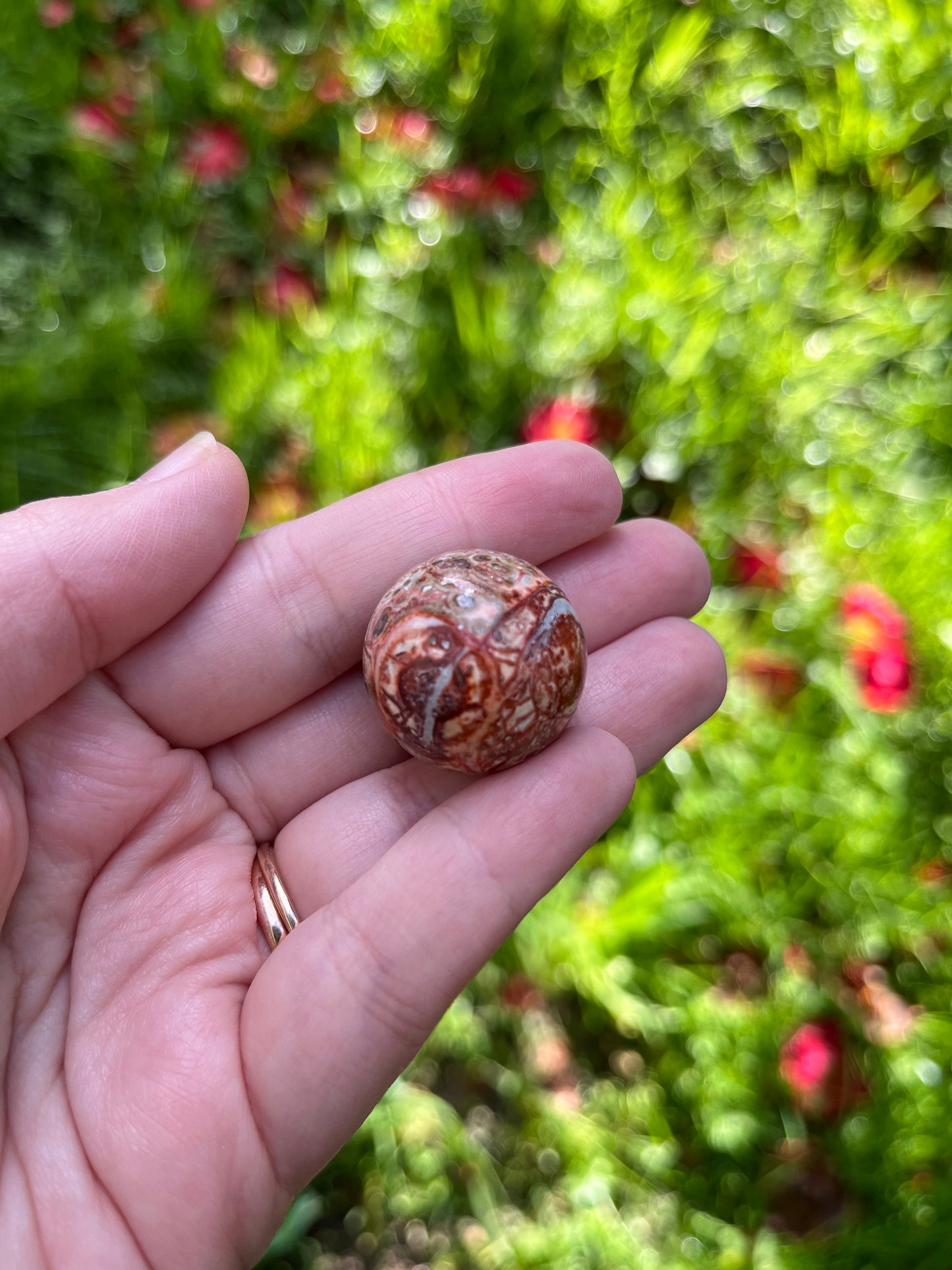 Leopardskin Jasper Sphere