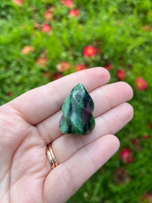 Ruby Zoisite Flame