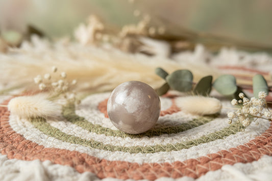 Flower Agate Sphere #2