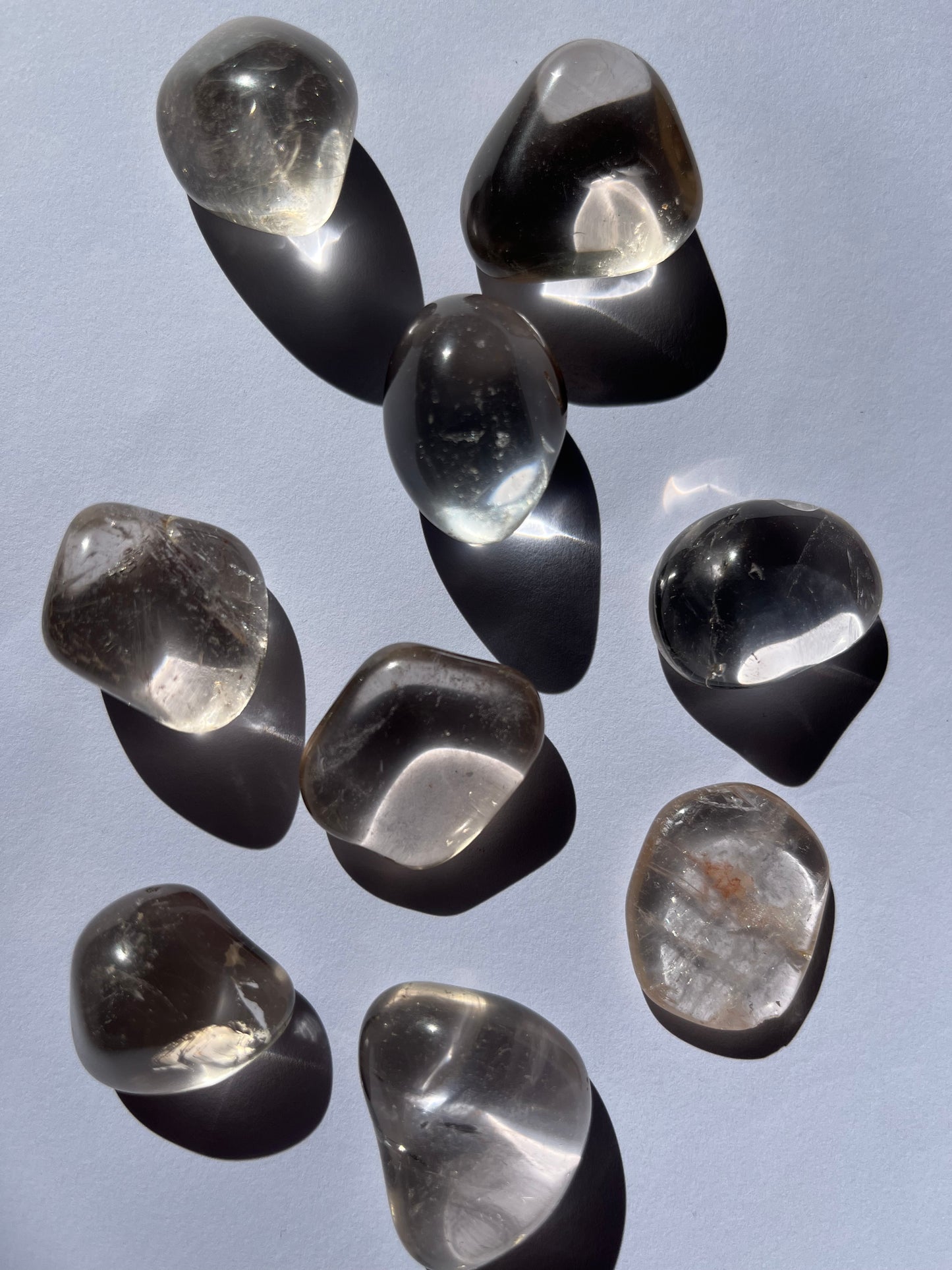 Smoky Quartz Brazil Tumbled Stone