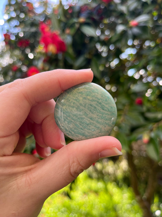Amazonite Flat Stone