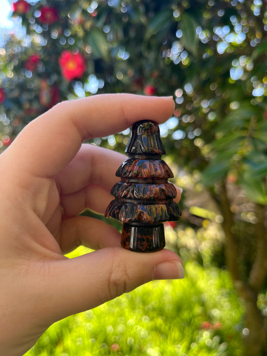Mahogany Obsidian Tree
