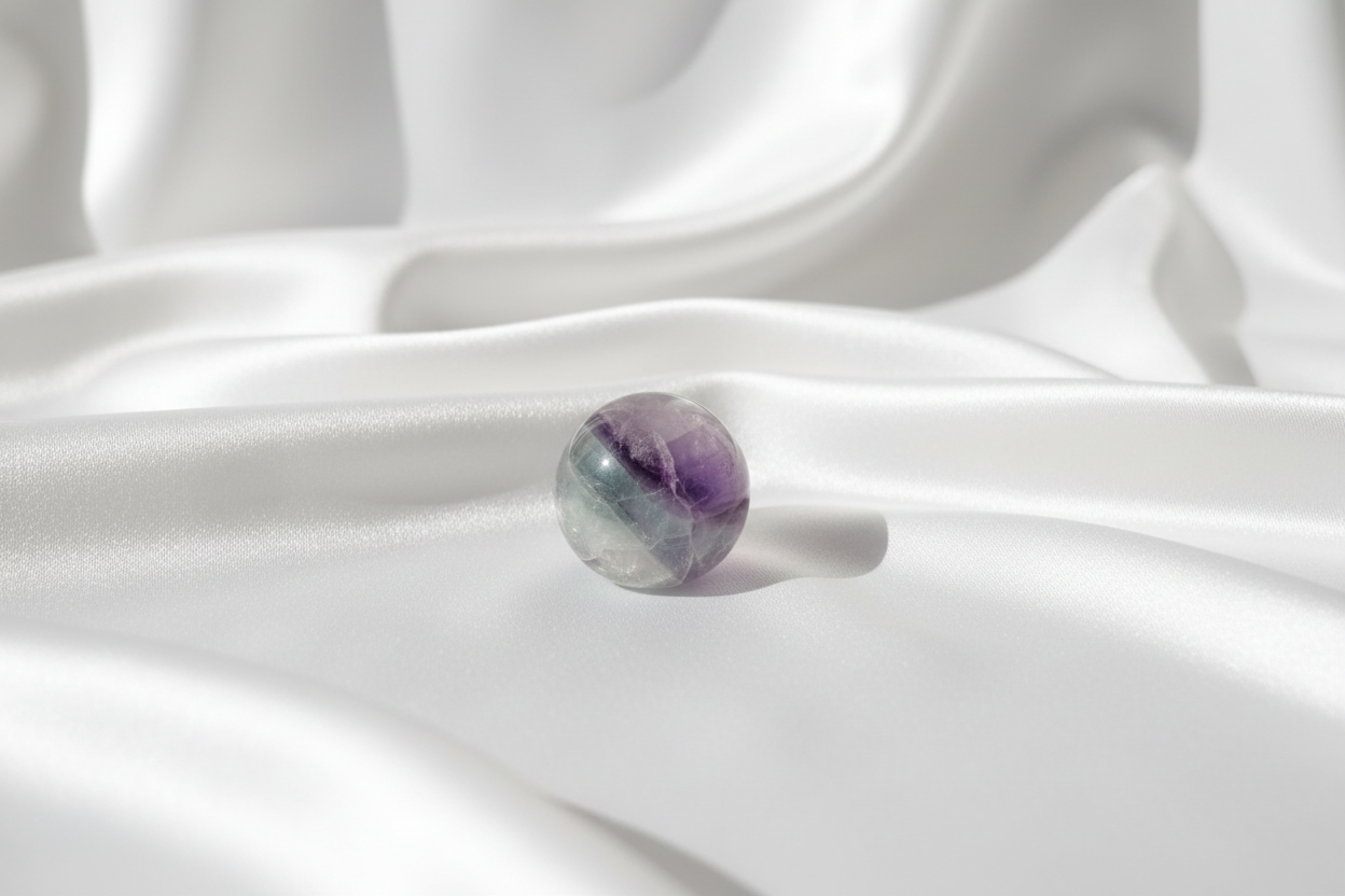 Rainbow Fluorite Sphere