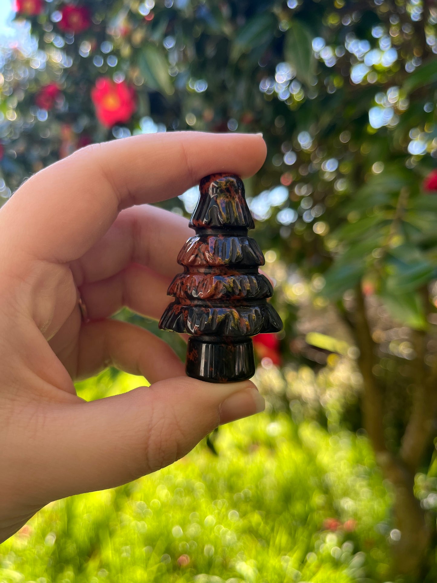 Mahogany Obsidian Tree