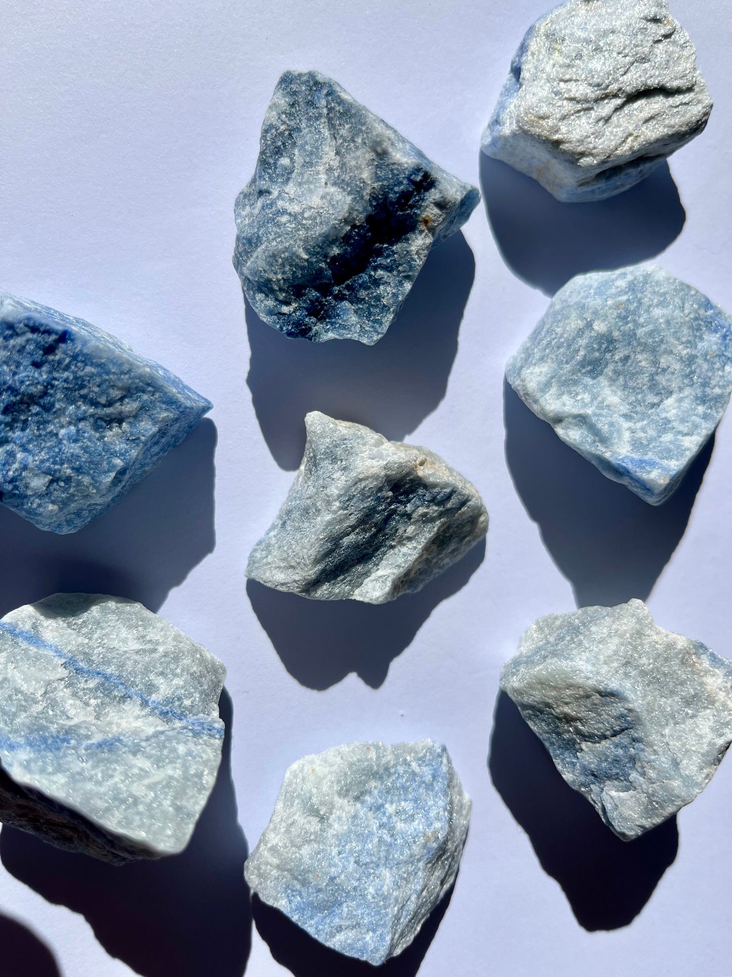 Blue Quartz - Rough