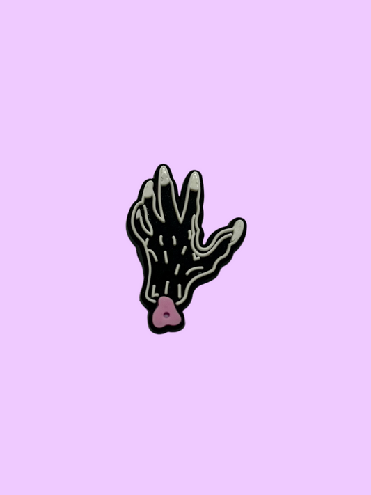 Creepin’ Hand Croc Charm