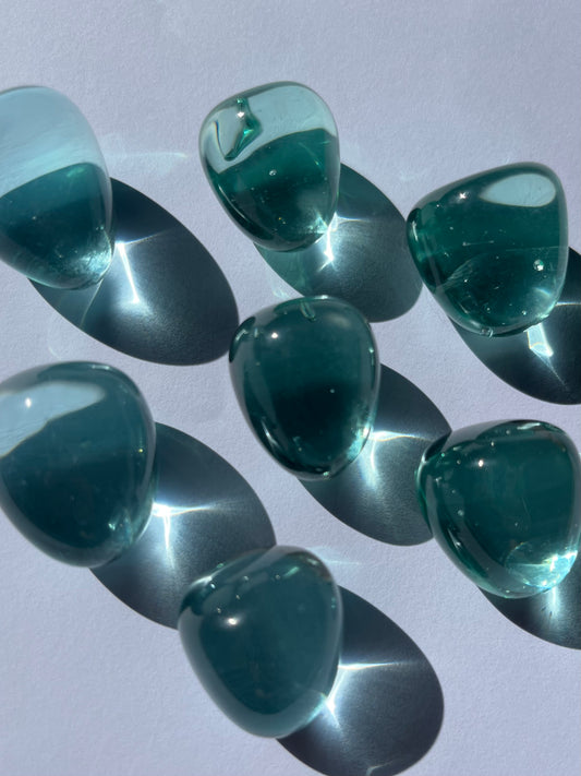 Blue Obsidian Tumbled Stone