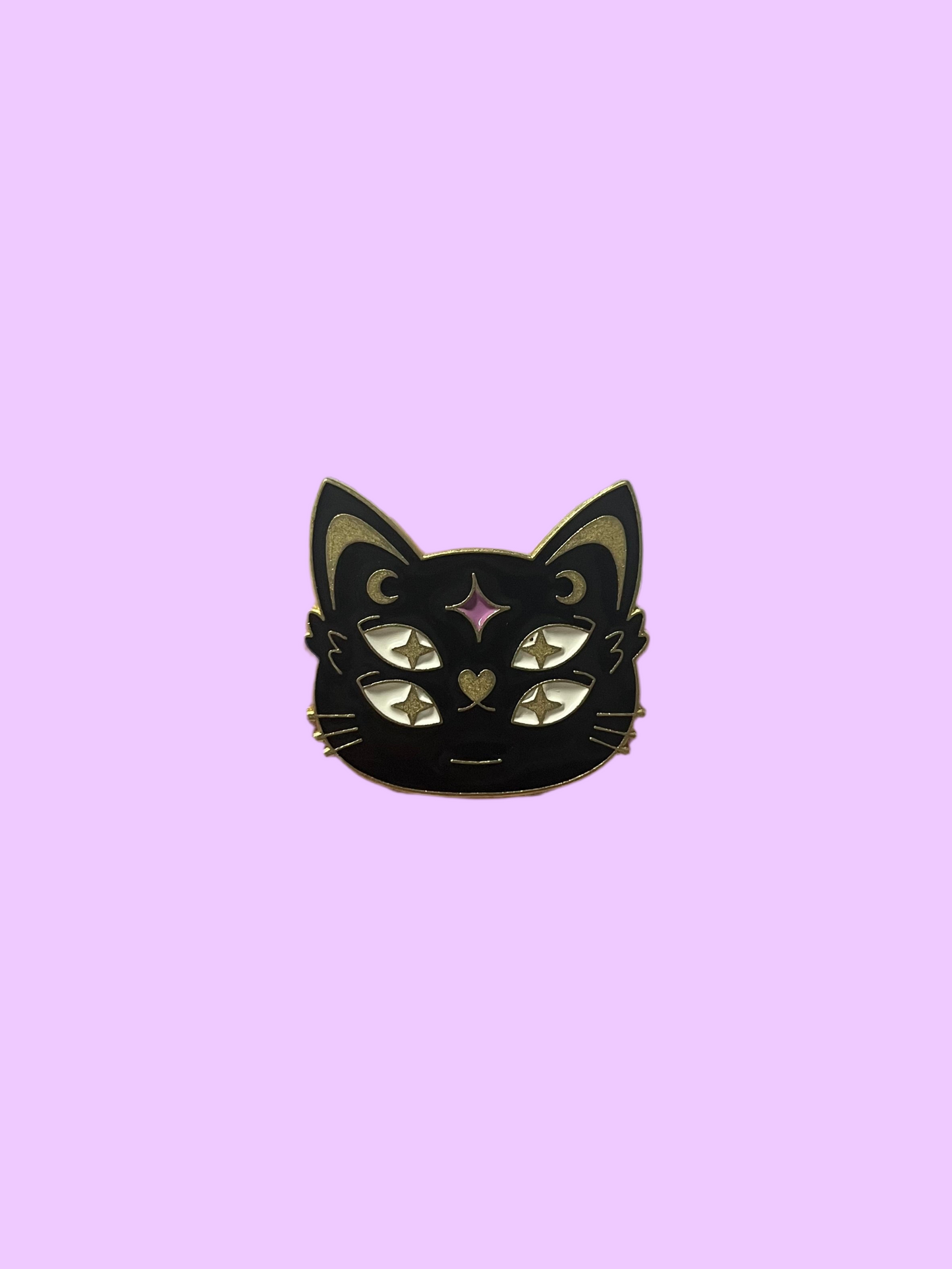 Celestial Cat Pin