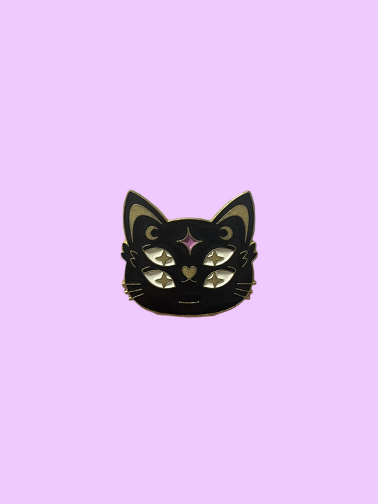 Celestial Cat Pin