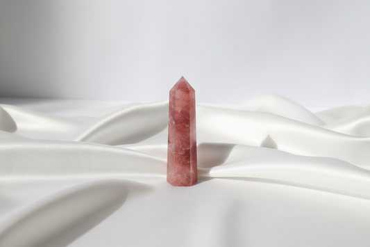 Strawberry Quartz Point #1