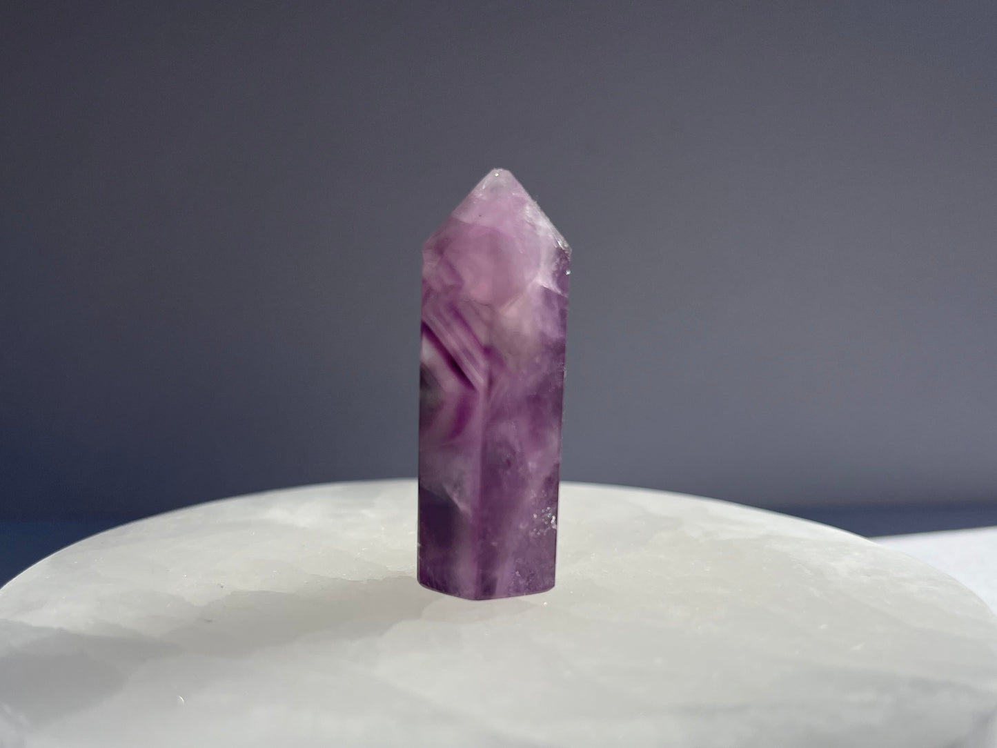 Rainbow Fluorite Mini Point