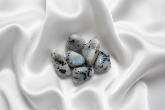 Rainbow Moonstone Tumbled Stone