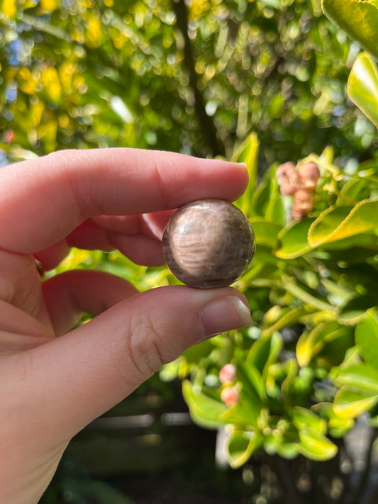 Brown Moonstone Sphere