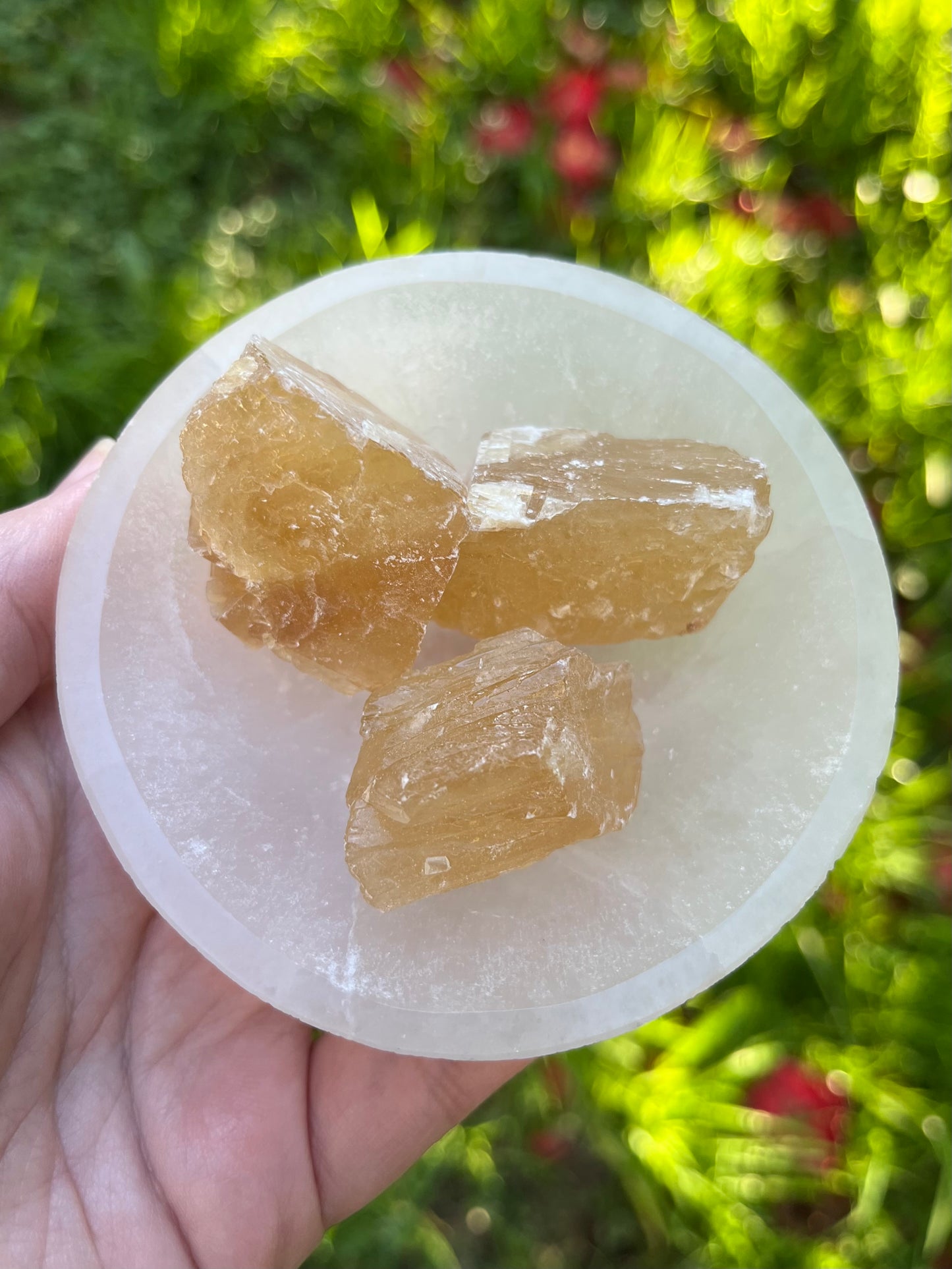 Honey Calcite - Rough