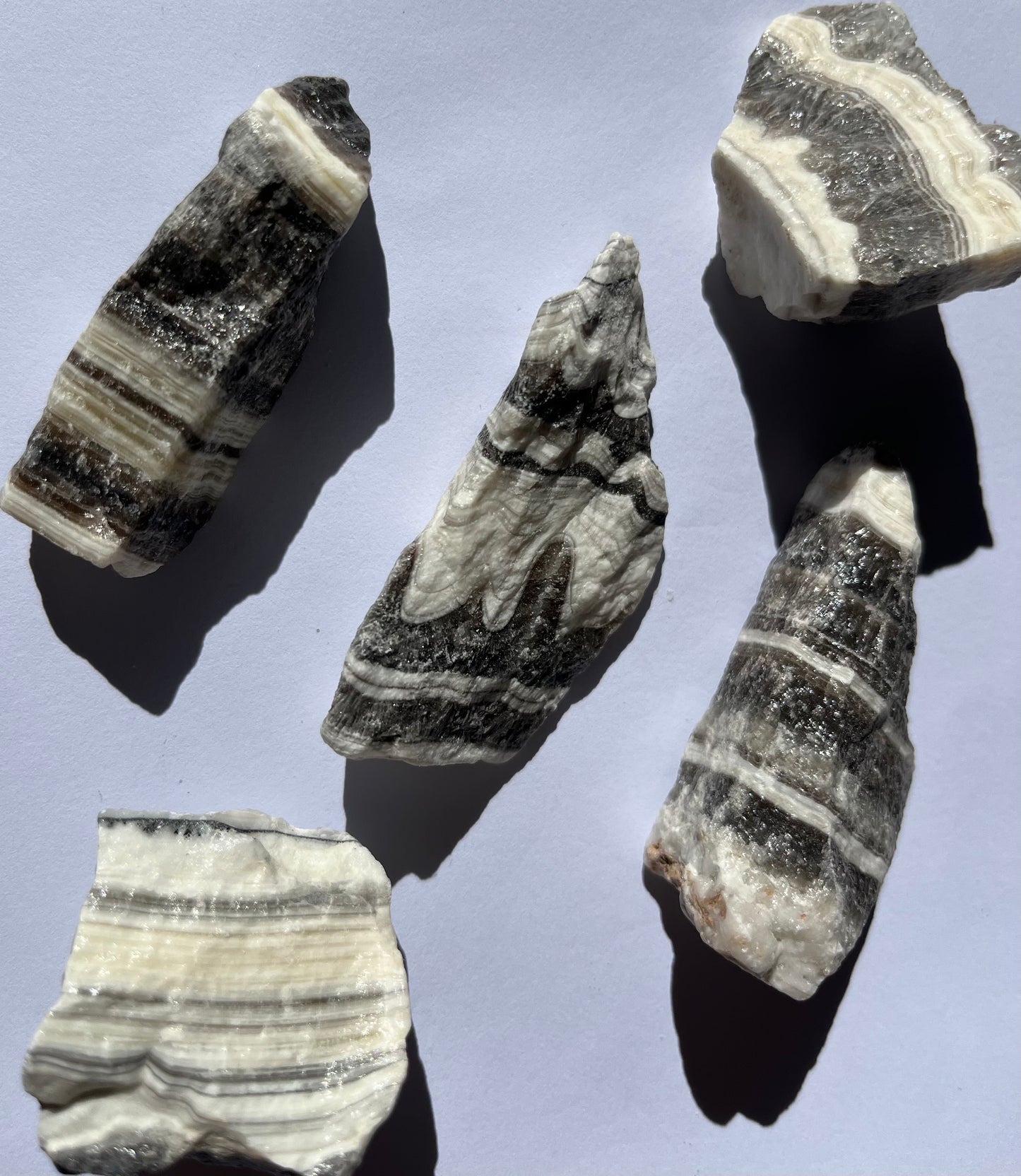 Zebra Calcite - Rough