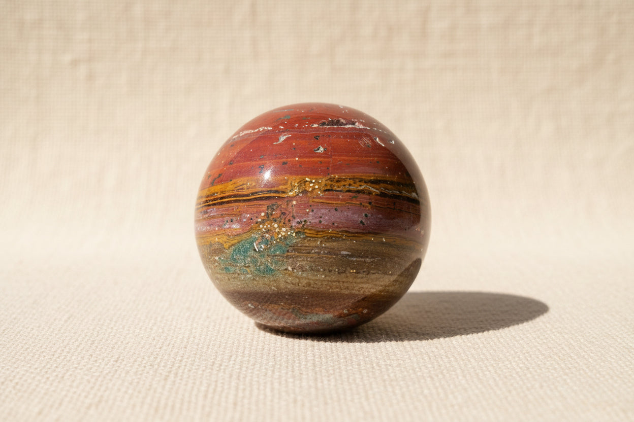 Ocean Jasper Sphere